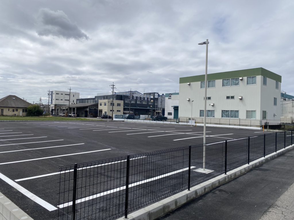 工場職員用 駐車場造成一式